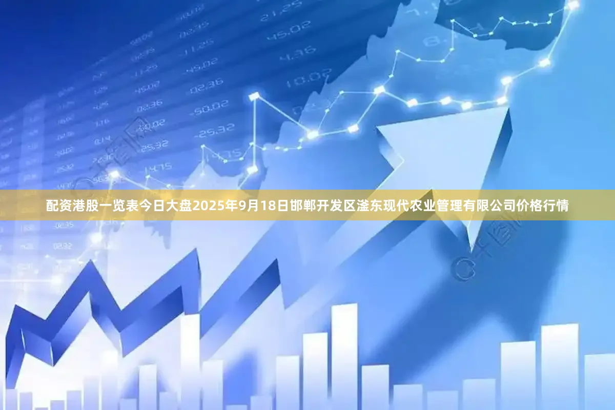 配资港股一览表今日大盘2025年9月18日邯郸开发区滏东现代农业管理有限公司价格行情